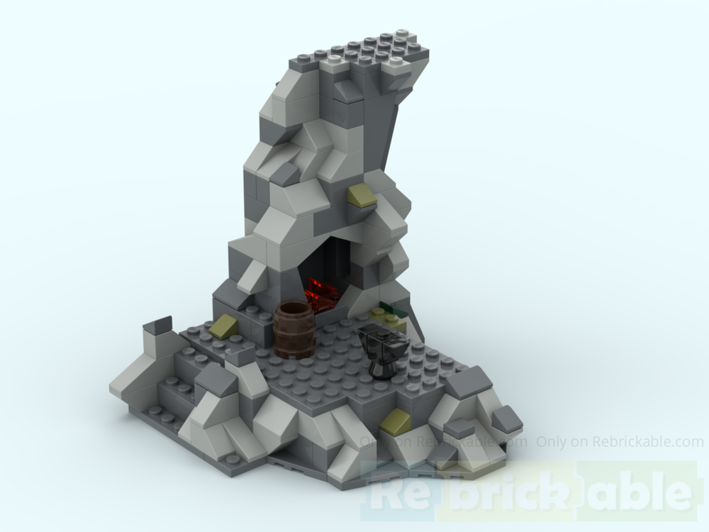 LEGO MOC-244130 Uruk-hai Forge by Jsnake | Rebrickable - Build with LEGO