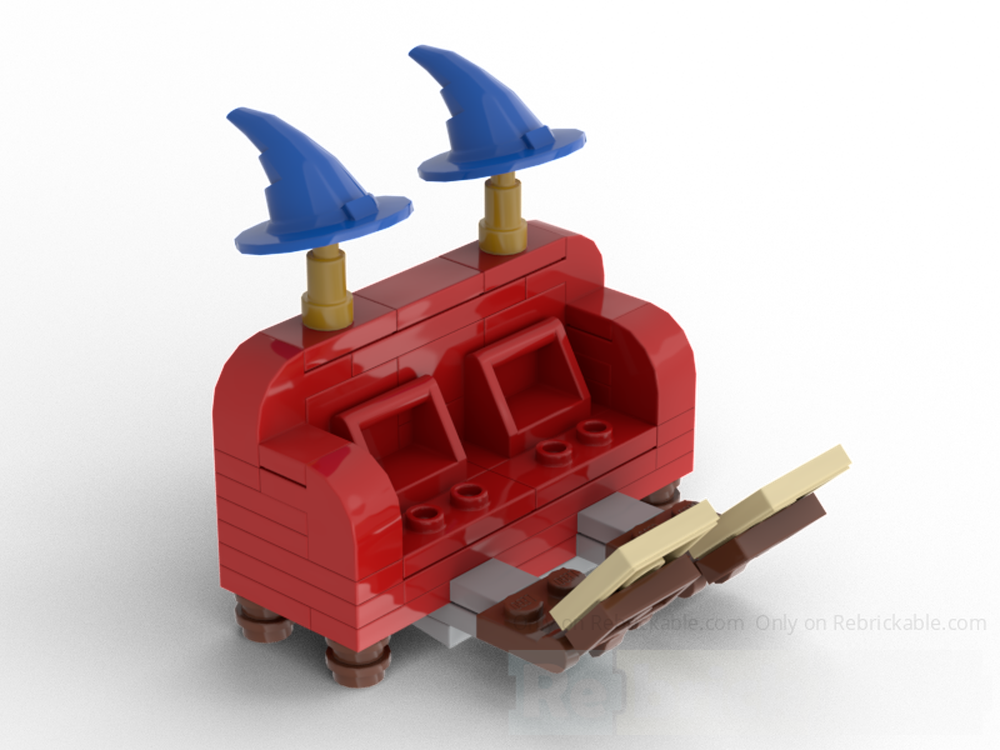 LEGO MOC-244137 Merlin's Apprentice Couch by teachbricks | Rebrickable ...