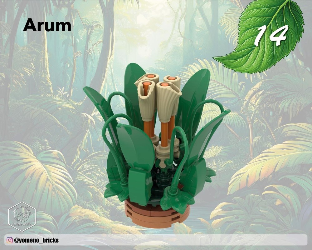 LEGO MOC Arum by YomenoBricks | Rebrickable - Build with LEGO