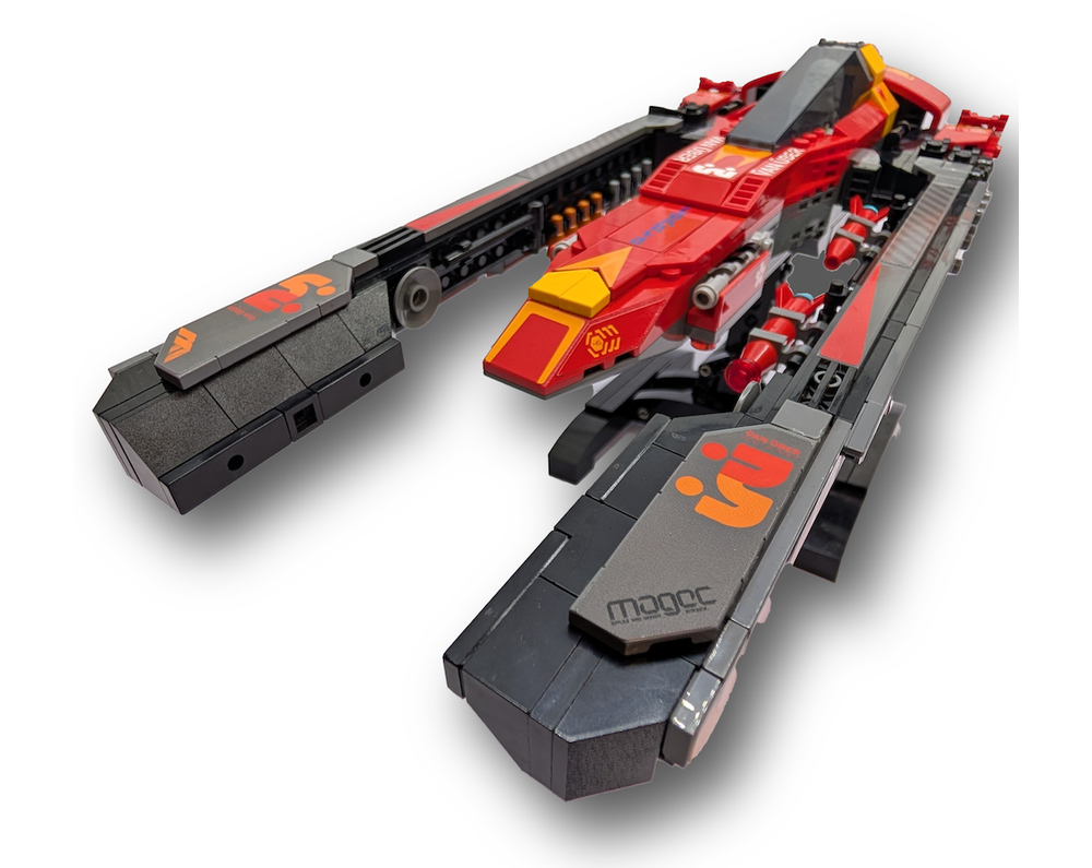 LEGO MOC-244190 WipEout - Van Uber anti-gravity racer by djdrey909 ...