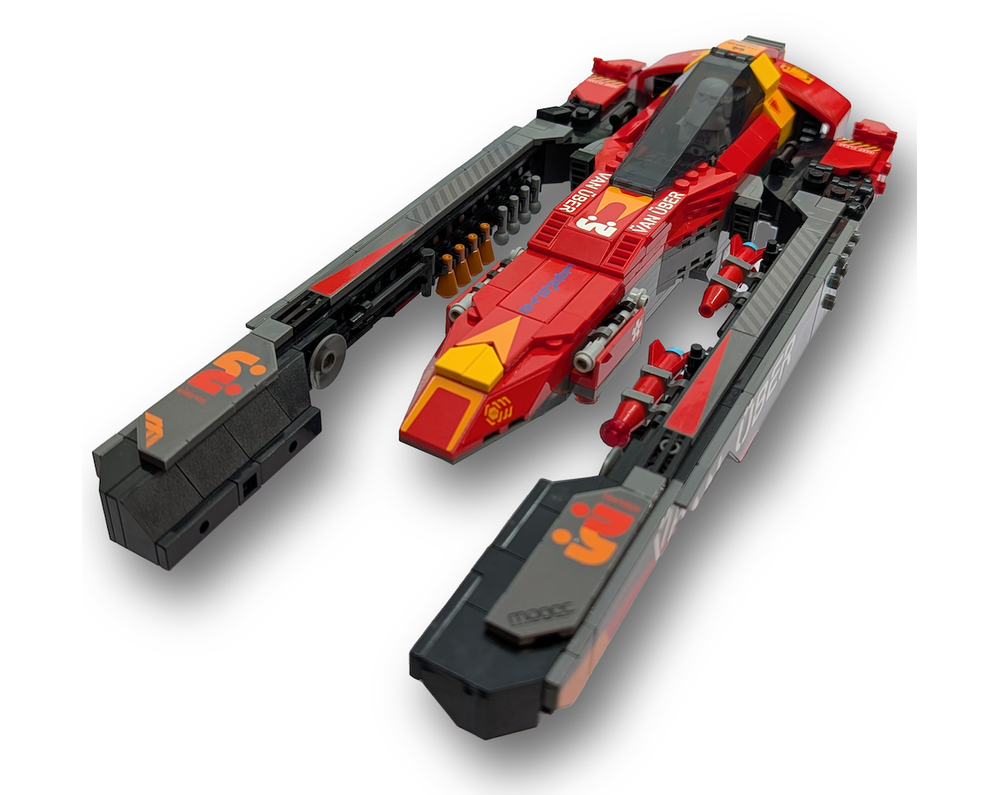 LEGO MOC-244190 WipEout - Van Uber anti-gravity racer by djdrey909 ...