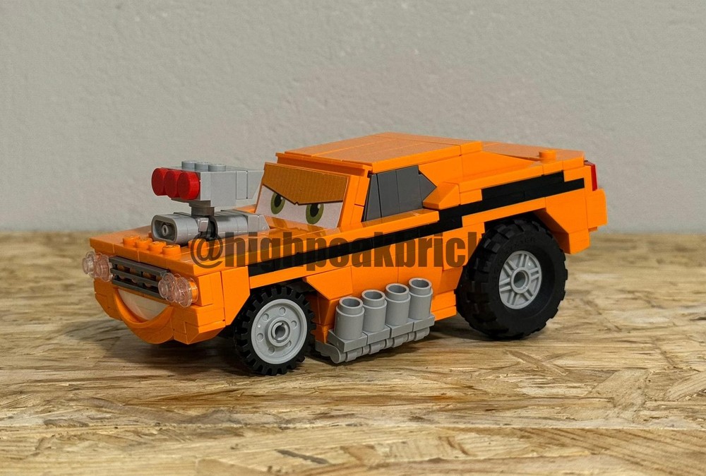 LEGO MOC-244220 Snot Rod Pixar by Highpeakbrick | Rebrickable - Build ...