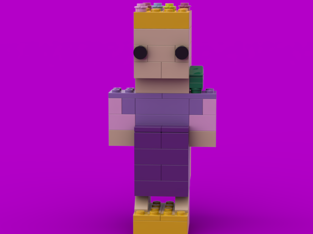 LEGO MOC-244261 Rapunzel (and Pascal) figure(s) by ...