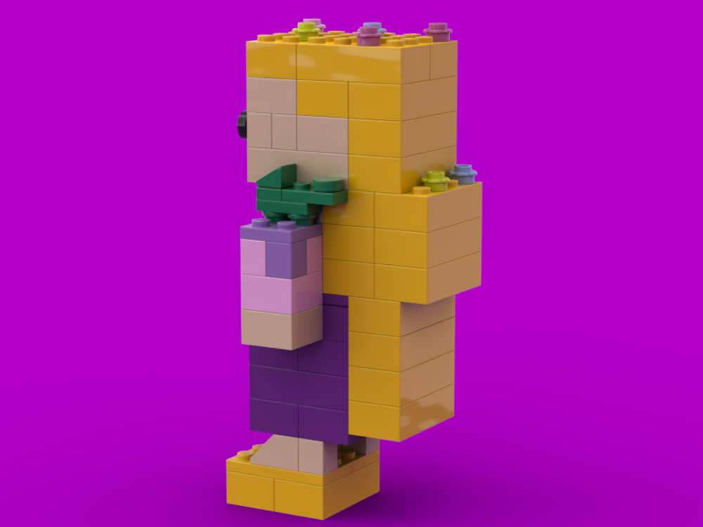 LEGO MOC-244261 Rapunzel (and Pascal) figure(s) by ...