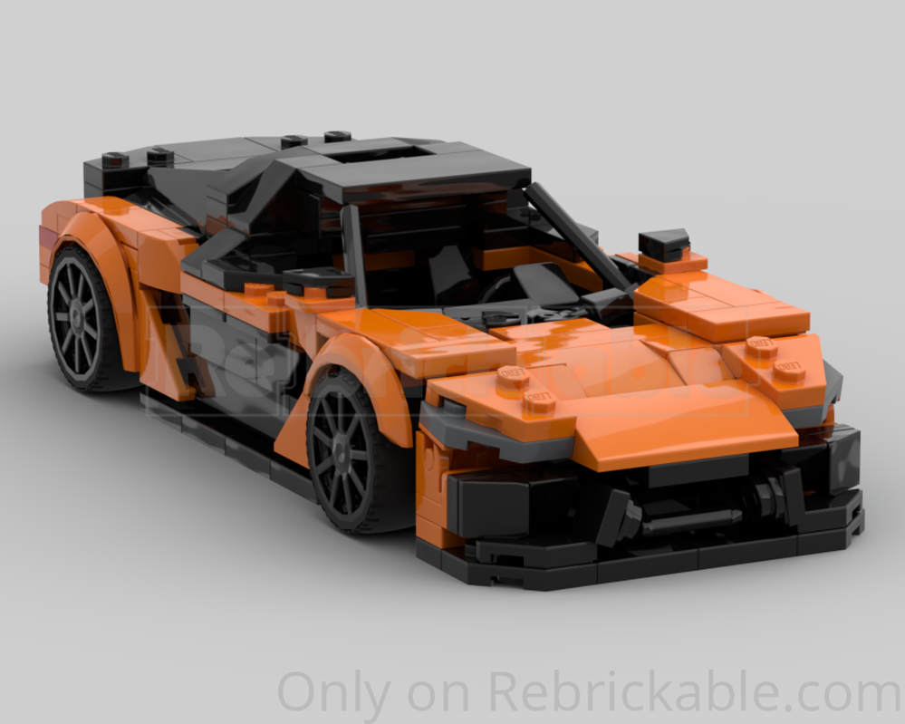 LEGO MOC-244267 2024 McLaren W1 by TSR_Mocs™️ | Rebrickable