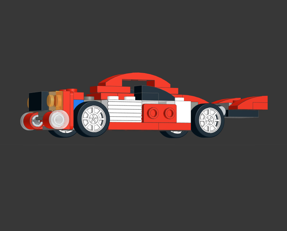 LEGO MOC-244348 Red Race Car Alternate Build (31055) by Finnigan ...