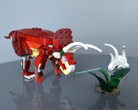 31379 Triceratops horridus (accurate, minifig scale)