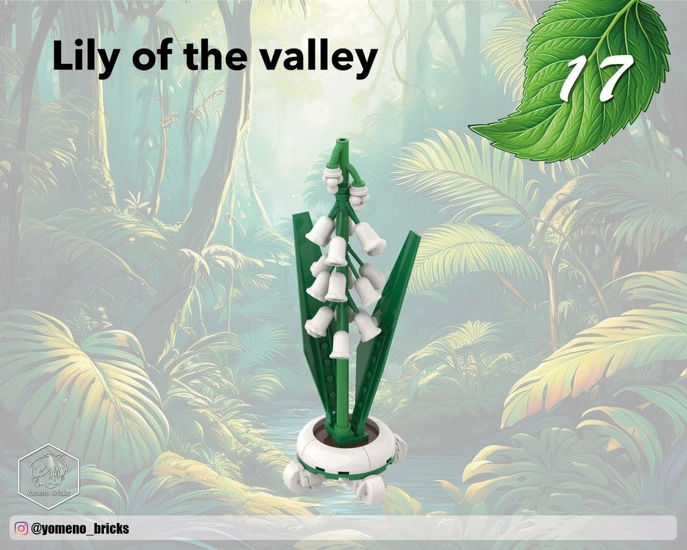LEGO MOC-244444 Lily of the valley by YomenoBricks | Rebrickable ...