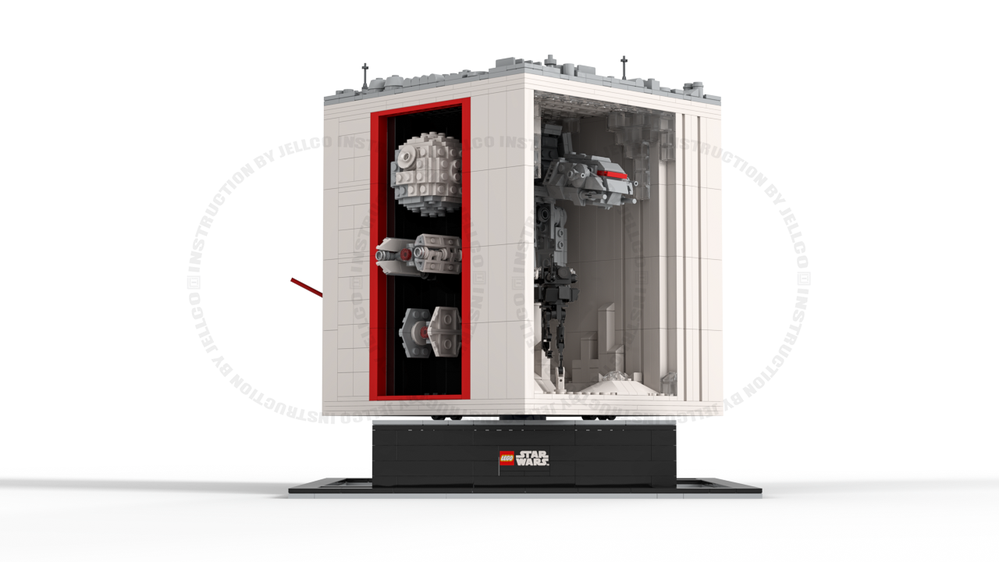 LEGO MOC Micro Diorama : Imperial Army - Rotating Display Stand Concept ...