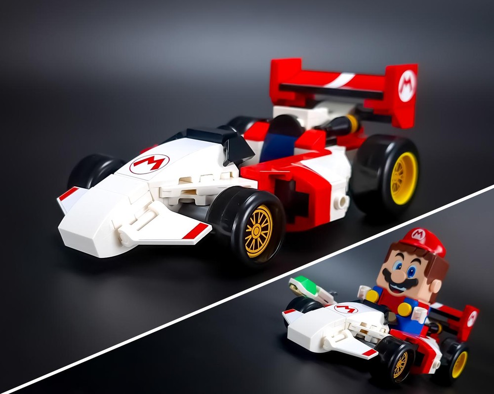 LEGO MOC-244496 Mario Kart Mario's B-Dasher MKII by SFH_Bricks