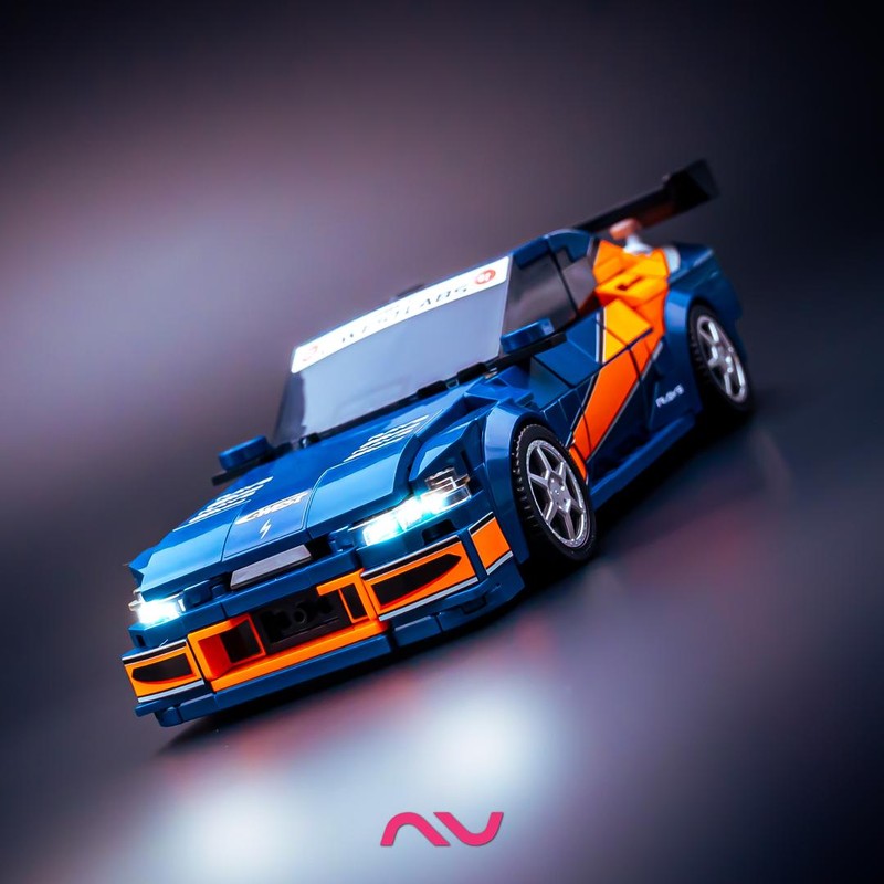 LEGO MOC Nissan Silvia S15 - Mona Lisa by NV Carmocs | Rebrickable