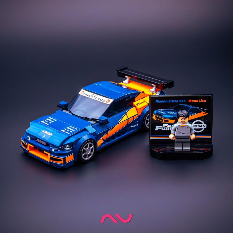 LEGO MOC-244514 Nissan Silvia S15 - Mona Lisa by NV Carmocs
