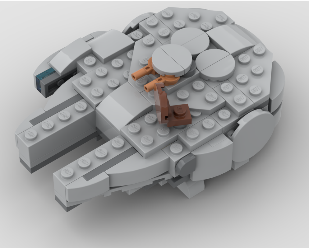 LEGO MOC-244528 Small Millennium-Falcon by Rhinorick | Rebrickable ...