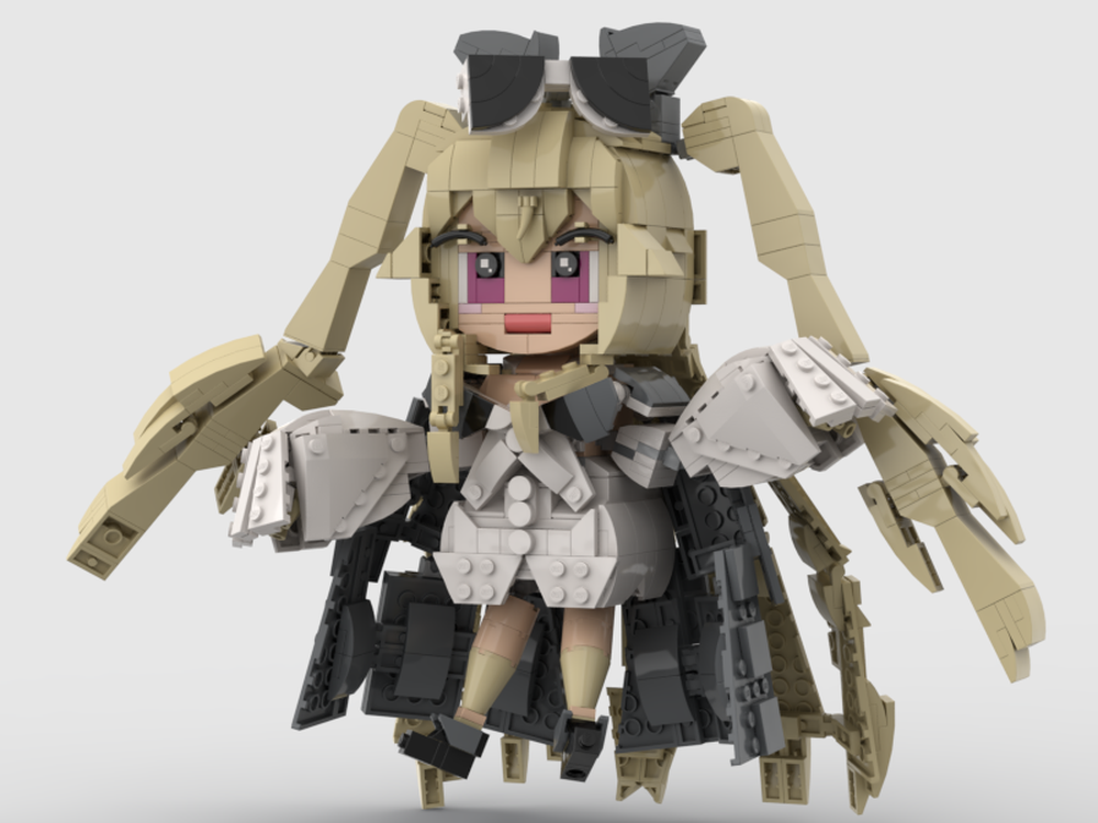 LEGO MOC LEGO Little Girl by XiYuanjiyuan | Rebrickable - Build with LEGO