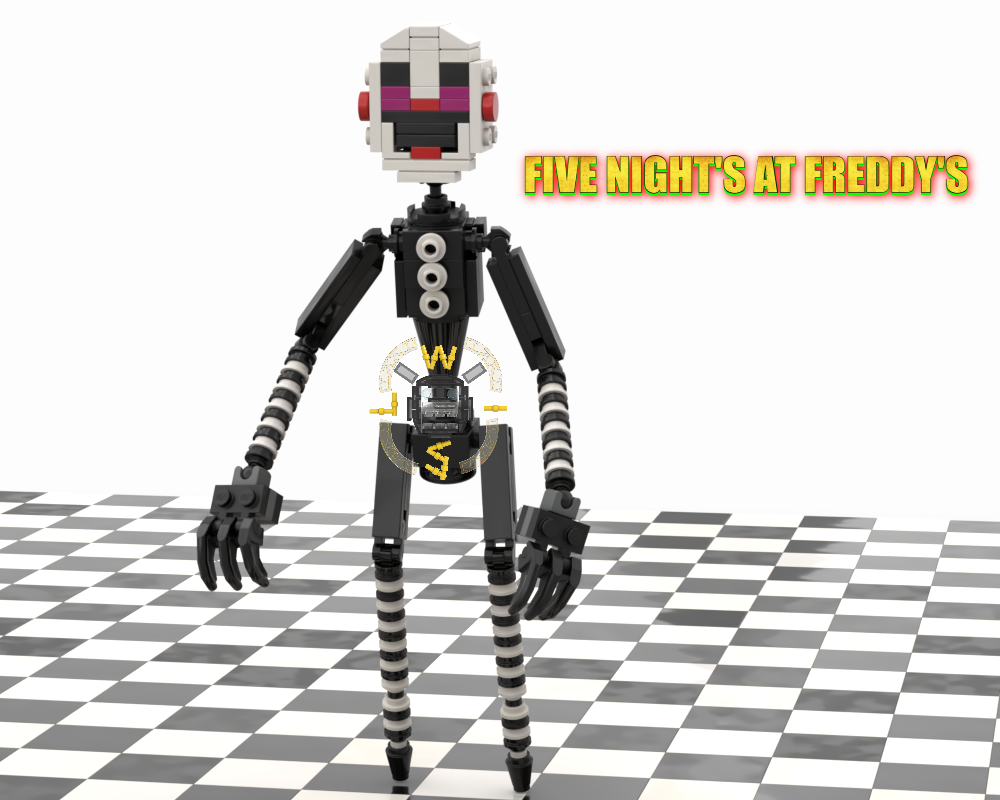 LEGO MOC-244643 Five Night's at Freddy's 2: Puppet/The Marionette by ...