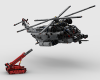 42098 Sikorsky MH‑53J Pave Low III - LEGO Technic Car Transporter Alternate Build