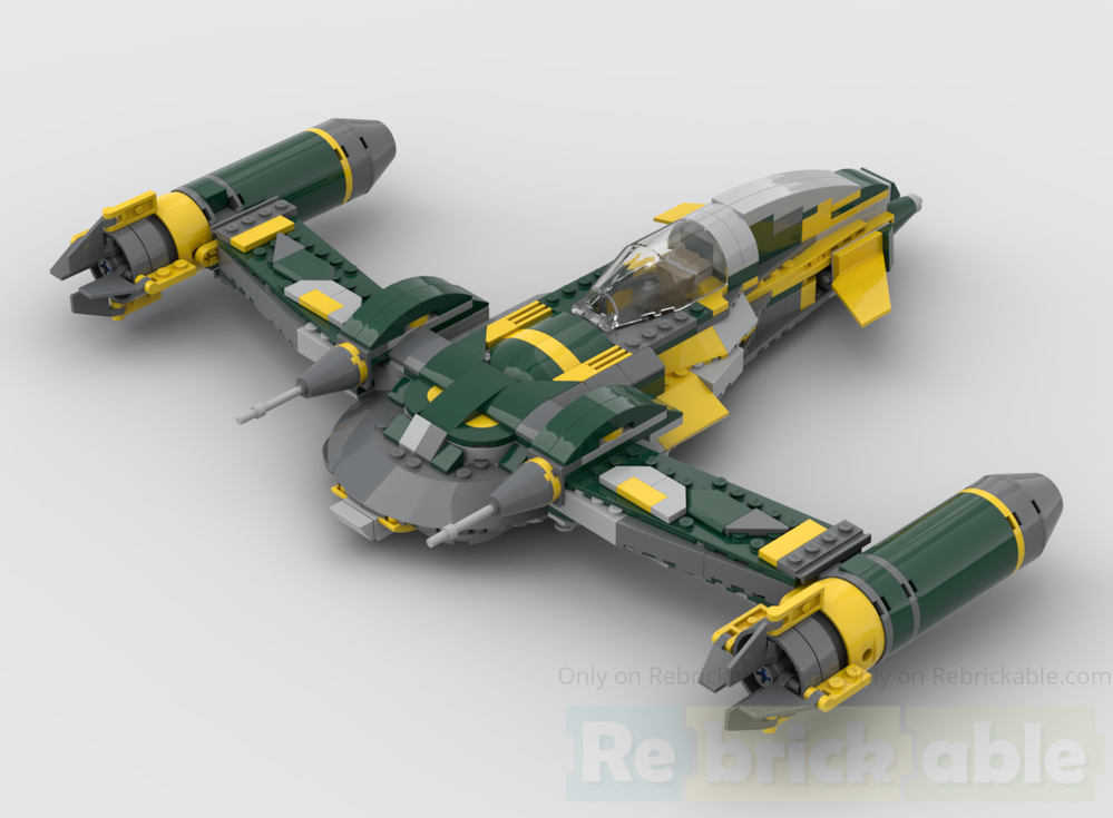 LEGO MOC-244714 Botajef Shipyards SS-56 Starfighter by Darklordofsword ...
