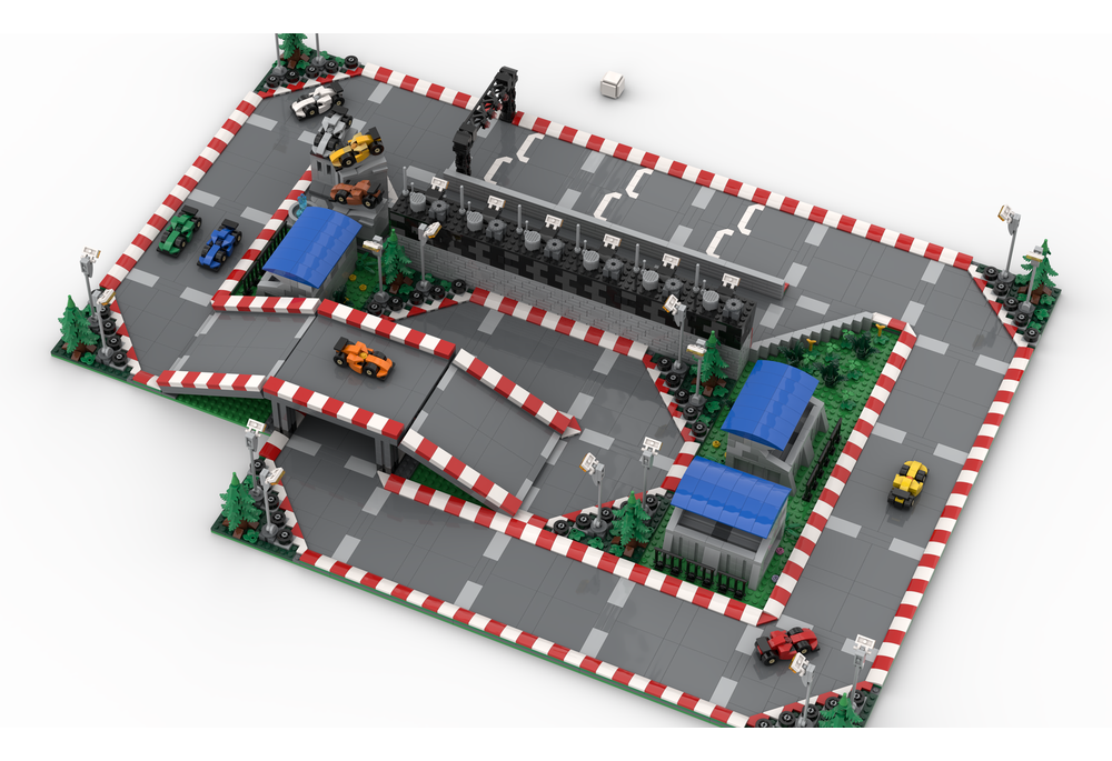 LEGO MOC-244749 71049 Race Track by Vindic8ed | Rebrickable - Build ...