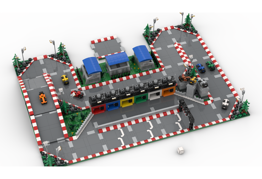 LEGO MOC-244749 71049 Race Track by Vindic8ed | Rebrickable - Build ...