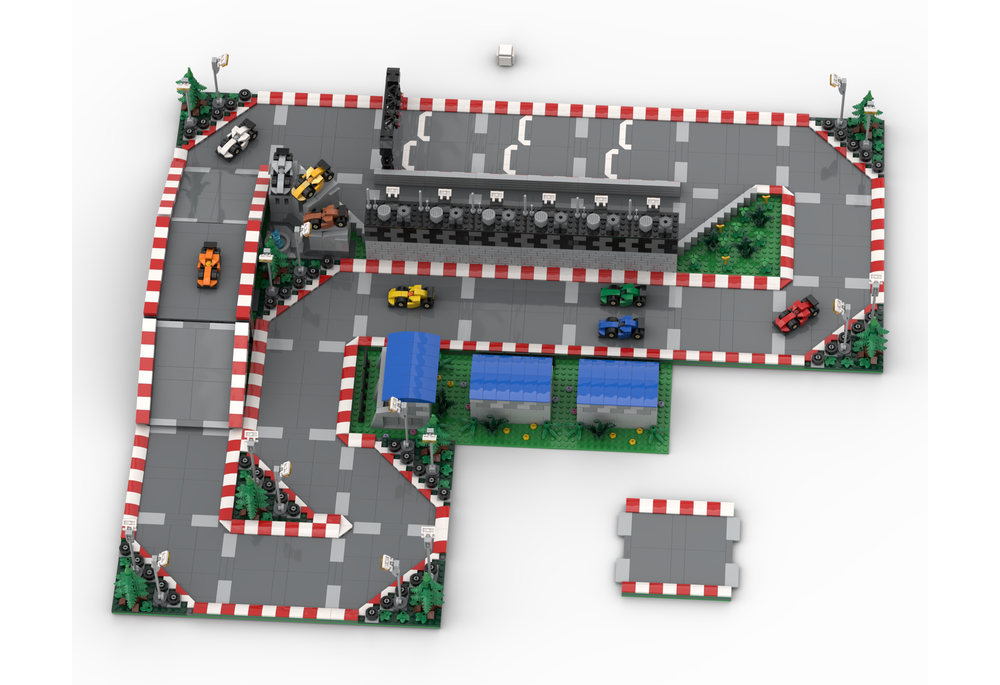 LEGO MOC-244749 71049 Race Track by Vindic8ed | Rebrickable - Build ...