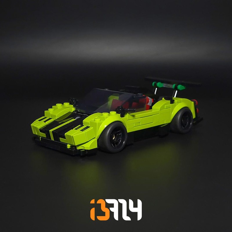 LEGO MOC 77237 Pagani Zonda Cinque Roadster by ilyabuilder724