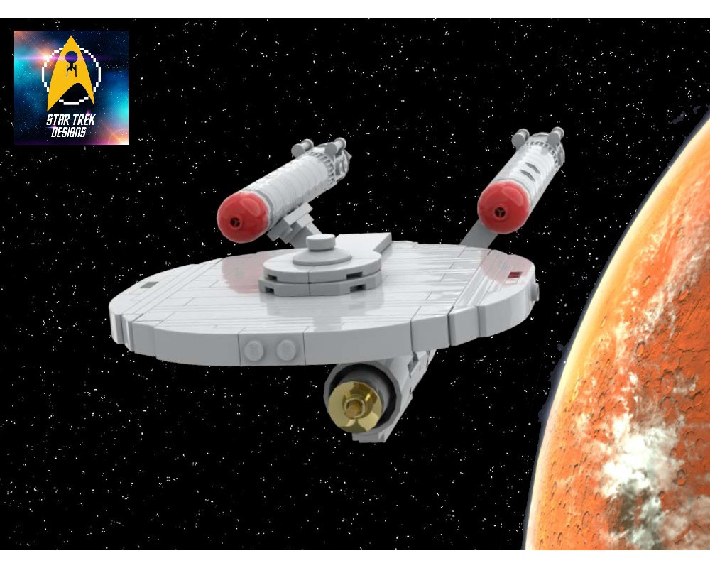 LEGO MOC U.S.S Enterprise NCC-1701 Constitution Class Federation ...