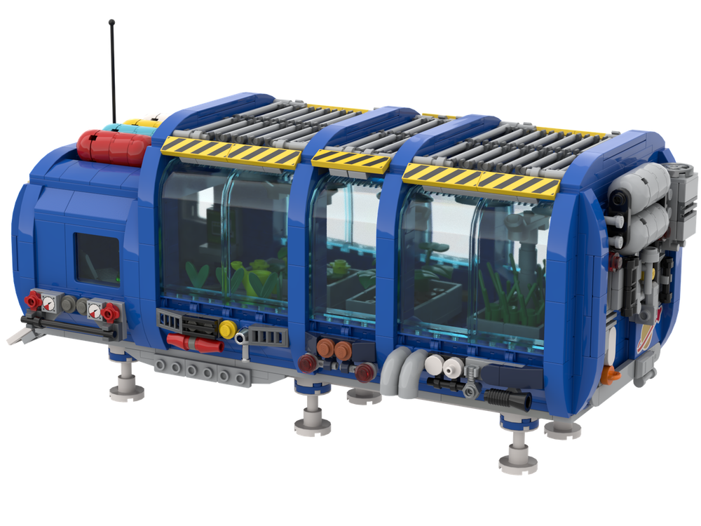LEGO MOC-244975 Greenhouse space module by APnForge | Rebrickable ...