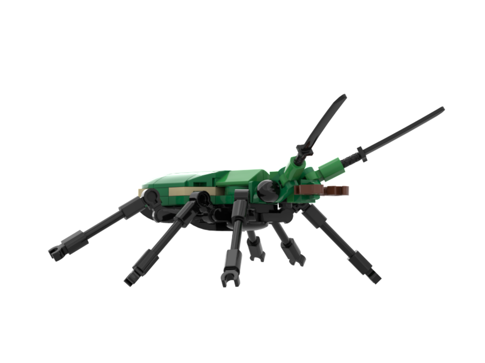 LEGO MOC-245027 Tiger Beetle by b00k_w0rm | Rebrickable - Build with LEGO