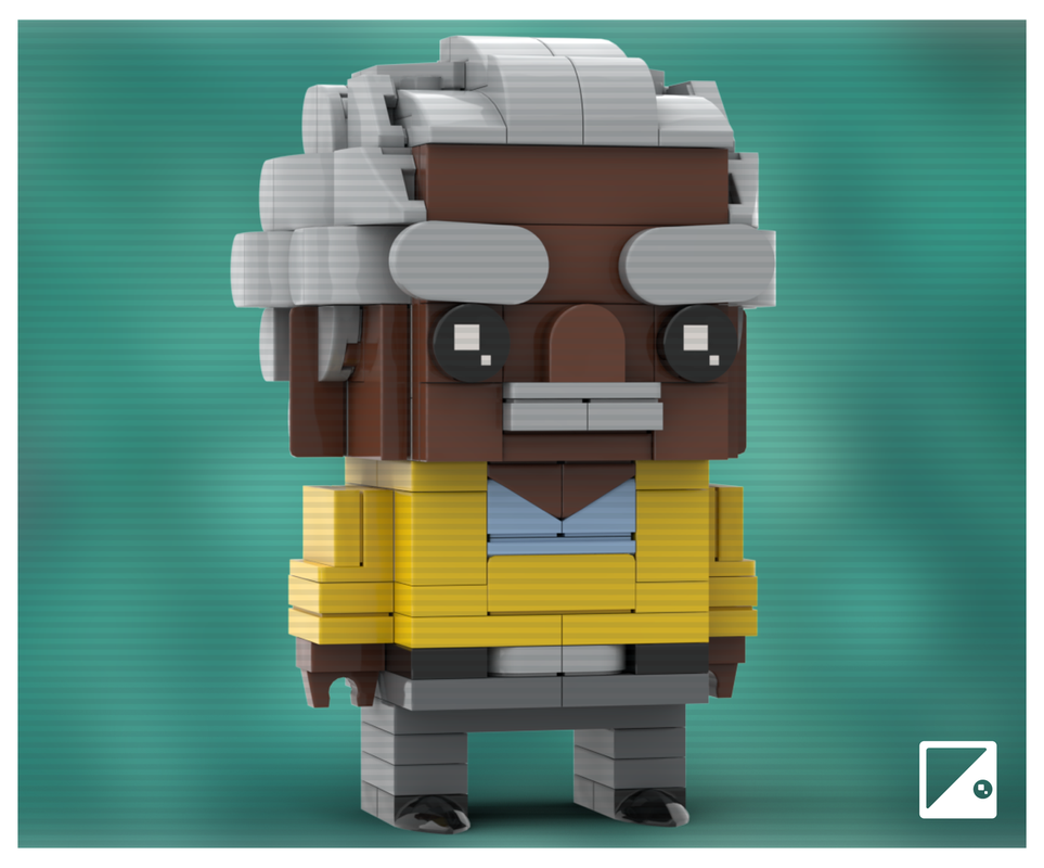 LEGO MOC-245051 Dispatch LEGO Brickheadz MOC ~ Chase ( Track Star ...