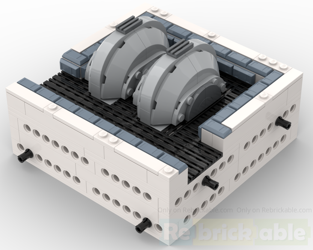 LEGO MOC-245073 Modular Trench System - Shield Generator by Fabian2 ...