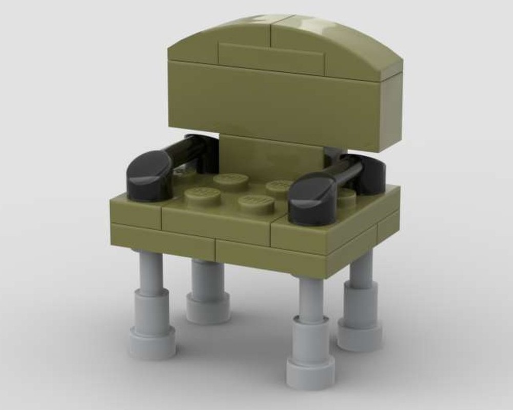 LEGO MOC-245086 Chair by Ignacio_Casero | Rebrickable - Build with LEGO