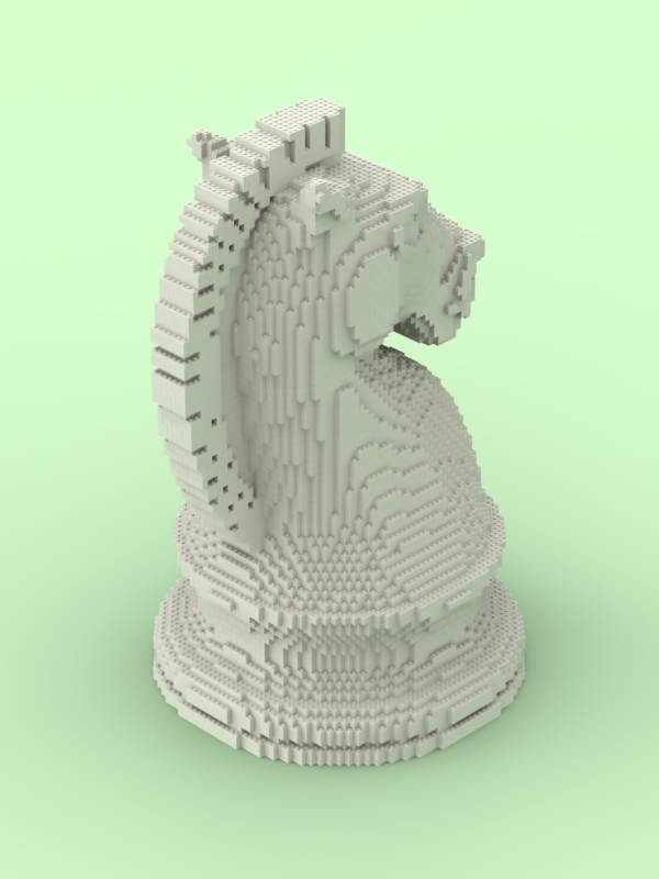 LEGO MOC-245161 Chess Piece - Knight / Horse by otterbournelego ...