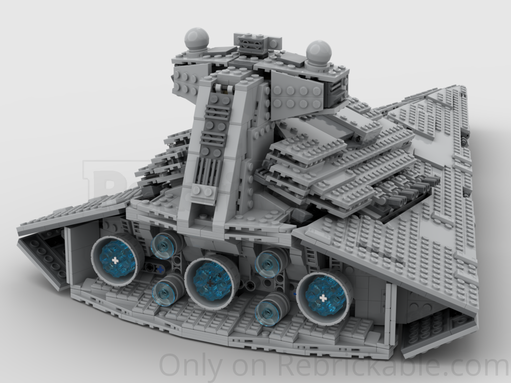 LEGO MOC-245229 75055 Imperial StarDestroyer Ultimate Playset MOD