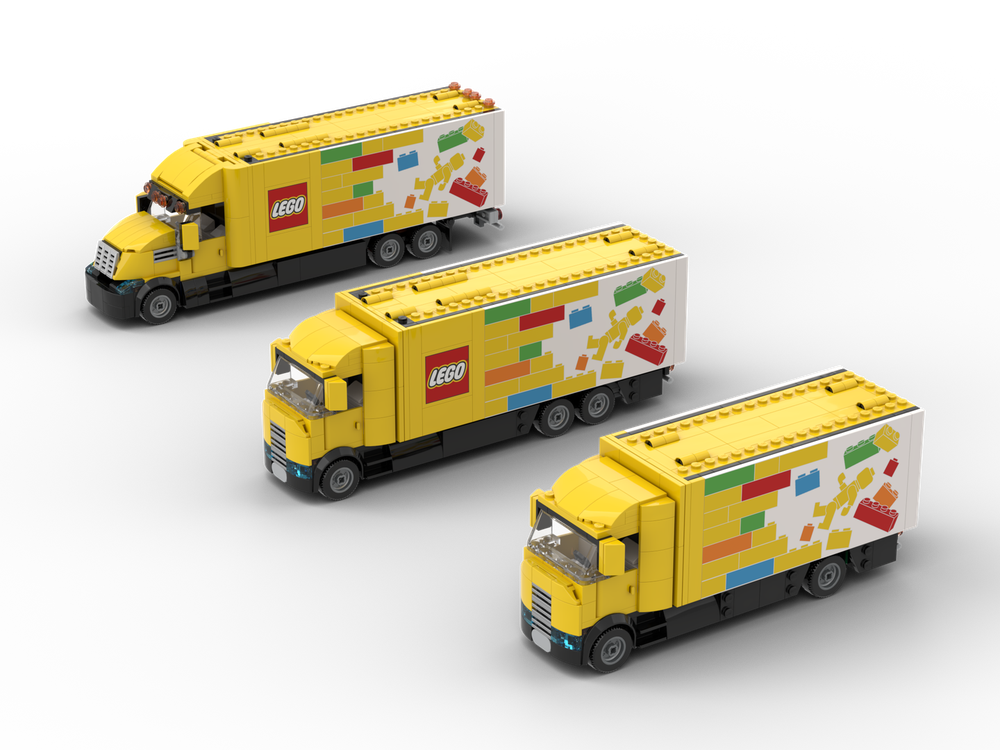 LEGO MOC 60440 - Box Truck (short, high roof) by Sato Bricks ...