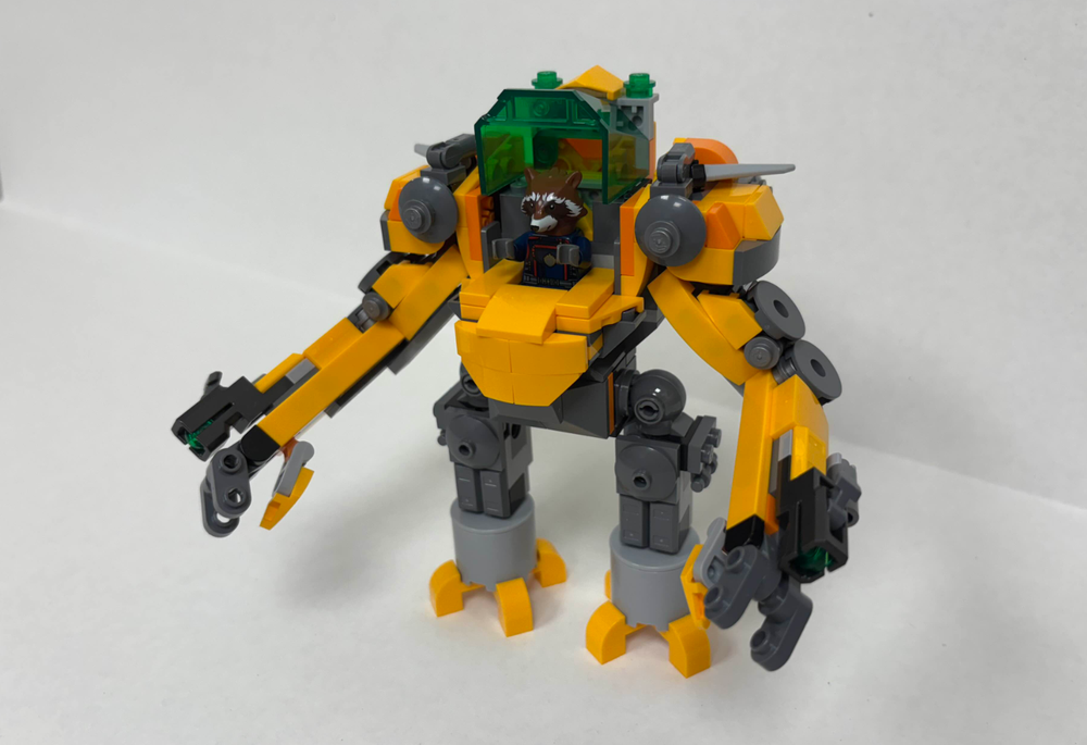 LEGO MOC Rocket Raccoon Mech Suit by eric_nunya | Rebrickable - Build ...