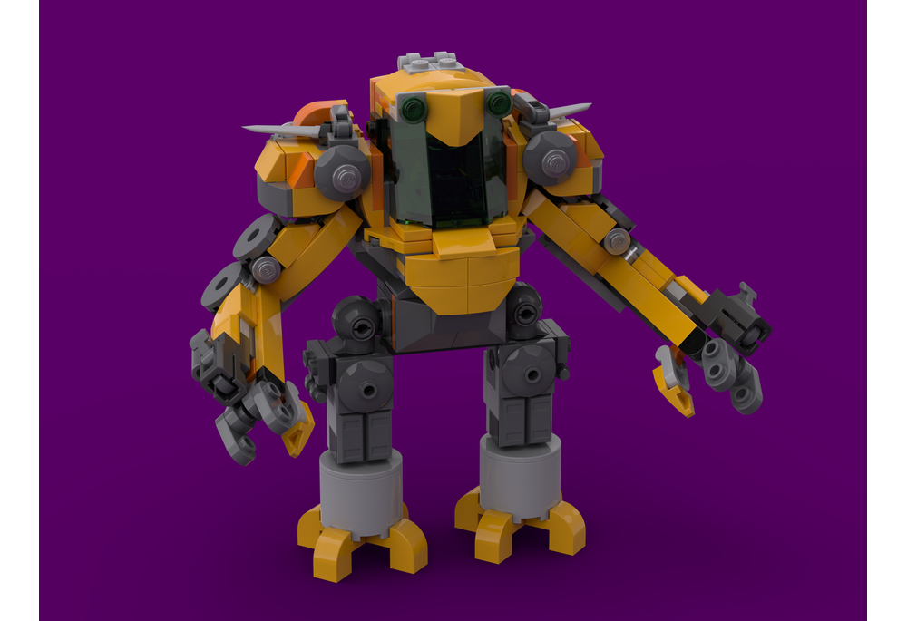 LEGO MOC-245261 Rocket Raccoon Mech Suit by eric_nunya | Rebrickable ...