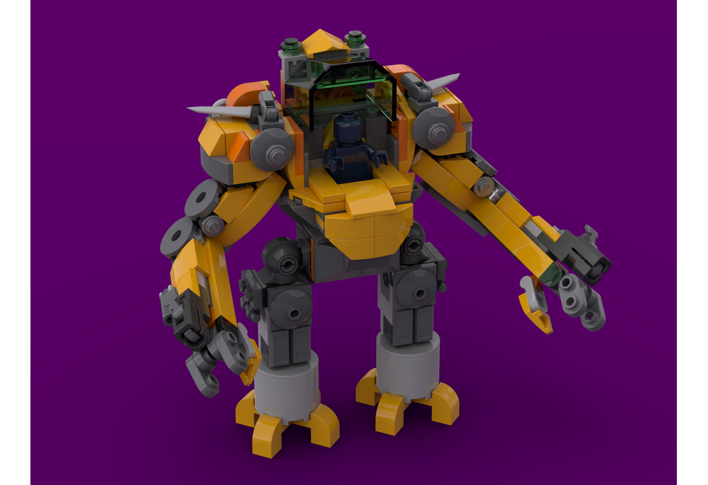 LEGO MOC-245261 Rocket Raccoon Mech Suit by eric_nunya | Rebrickable ...