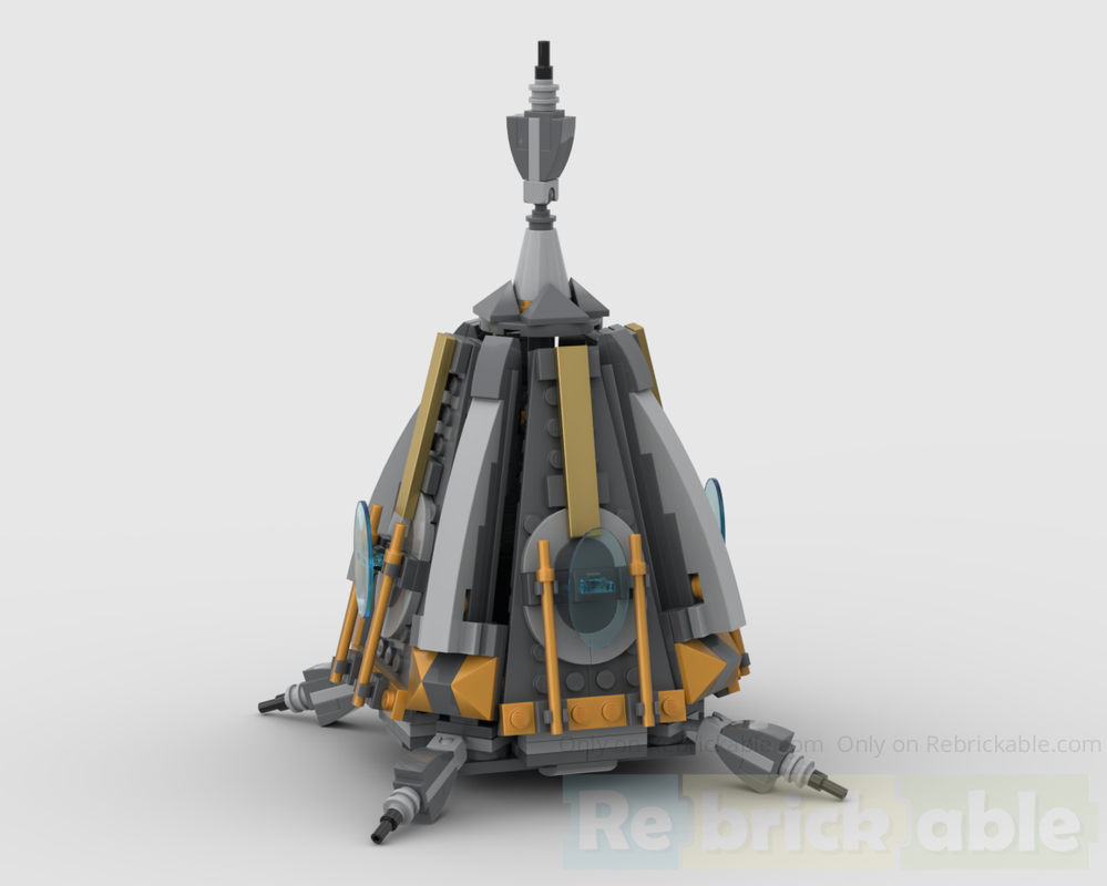 LEGO MOC-245276 Ssi-Ruuvi Imperium Swarm-class Droid Starfighter by ...