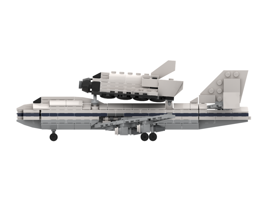LEGO MOC-245435 NASA Shuttle Carrier Aircraft - Microscale by ...