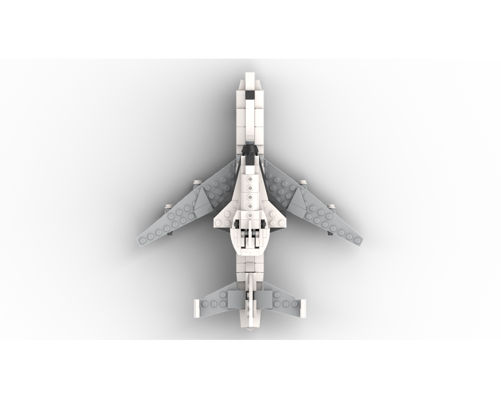 LEGO MOC-245435 NASA Shuttle Carrier Aircraft - Microscale by ...