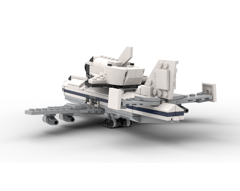 LEGO MOC-245435 NASA Shuttle Carrier Aircraft - Microscale by ...