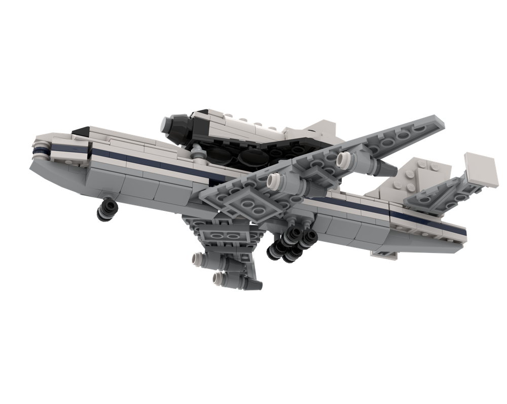 LEGO MOC-245435 NASA Shuttle Carrier Aircraft - Microscale by ...