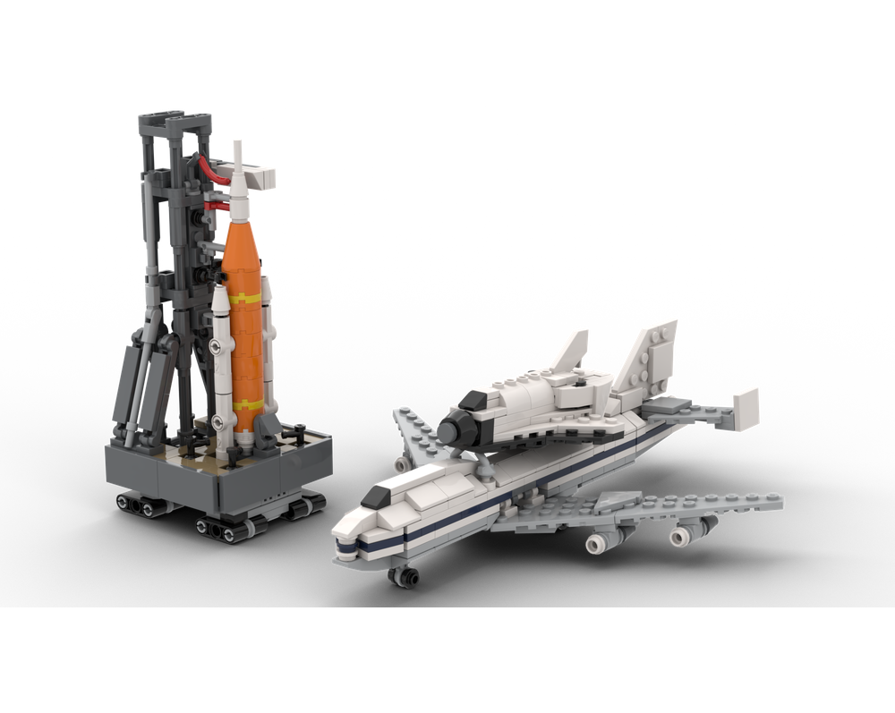 LEGO MOC-245435 NASA Shuttle Carrier Aircraft - Microscale by ...