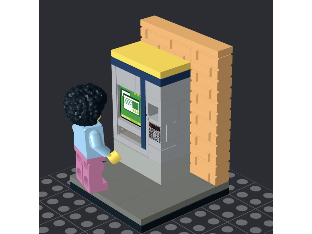 LEGO MOC-245466 ticket machine by cornflake67 | Rebrickable - Build ...
