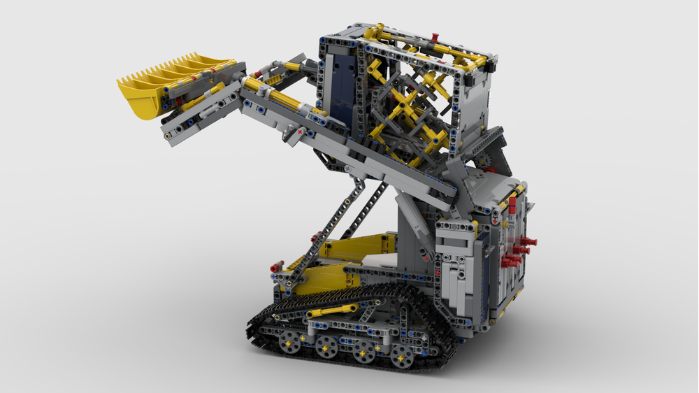 LEGO MOC-245482 Compact Track Loader by Bl@ckSp@rk | Rebrickable ...