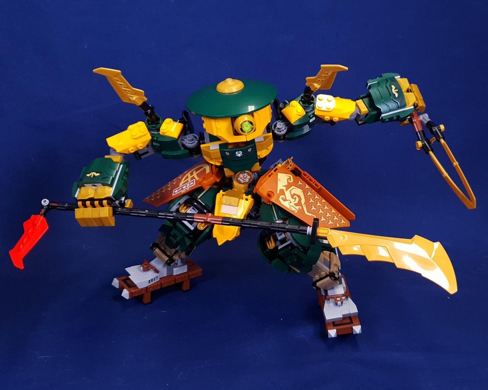 LEGO MOC-245497 Lloyd's Samurai Mech by icedragonj | Rebrickable ...