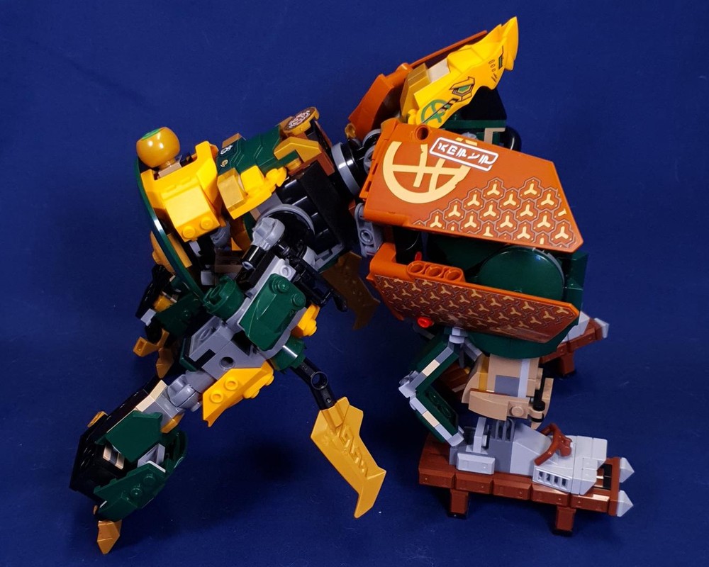 LEGO MOC-245497 Lloyd's Samurai Mech by icedragonj | Rebrickable ...