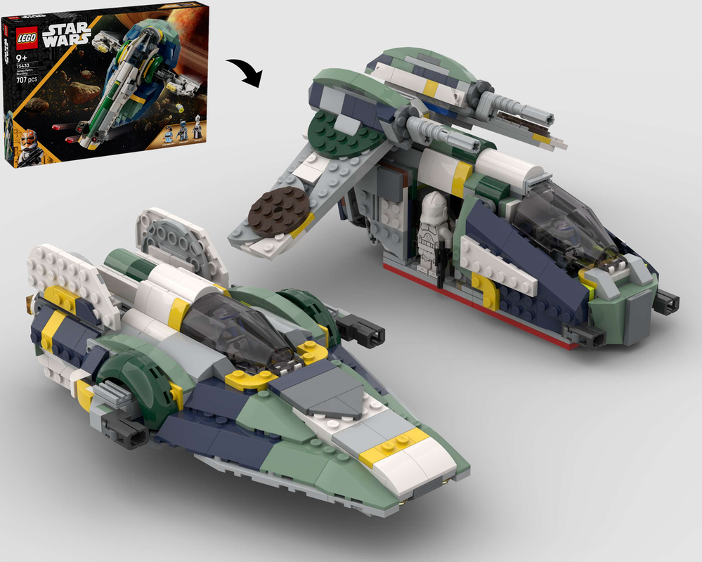 2-in-1 Alternate Builds Bundle – 75433 Jango’s Starship