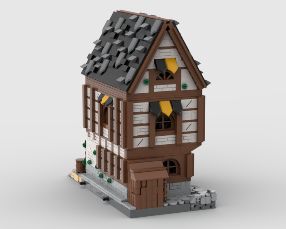 LEGO MOC-245535 The Winemaker (Medieval modular building) by raphi98 ...