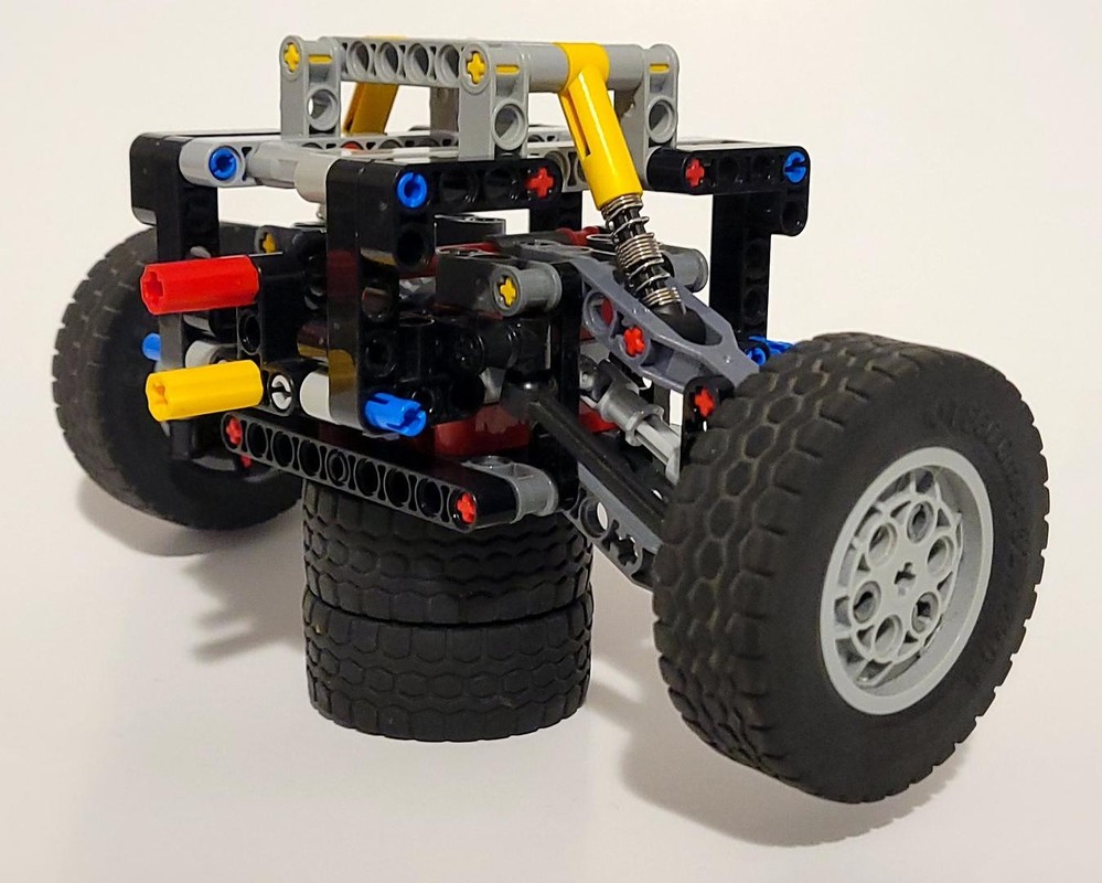 LEGO MOC-245578 Lego Technic Front Axle with Wishbone Suspension by ...